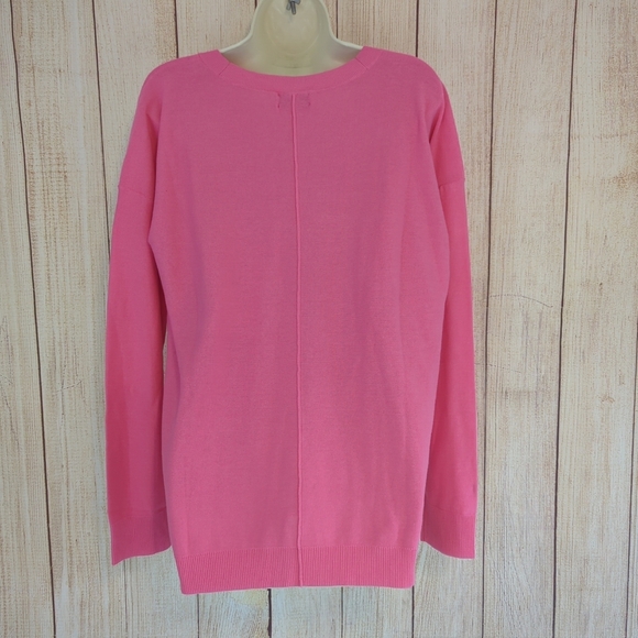 Vineyard Vines Pink Lightweight Sweater Large - Picture 6 of 8